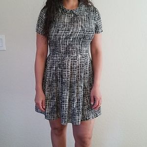 Collar Mini dress